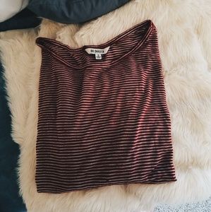 Basic striped long sleeve